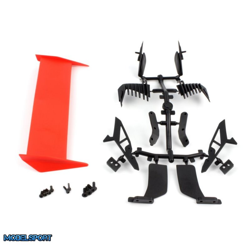 HPI 160210 Audi e-tron Vision GT Rear Wing + Body Detail Set