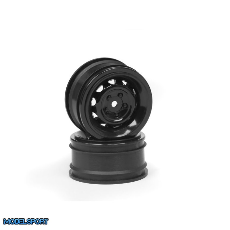 HPI 160226 Vintage Wheel Type CC 26mm Black 0mm Offset