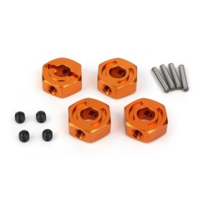 HPI 160240 Aluminium Hex Hub Set Lock Type (12mm Jumpshot)