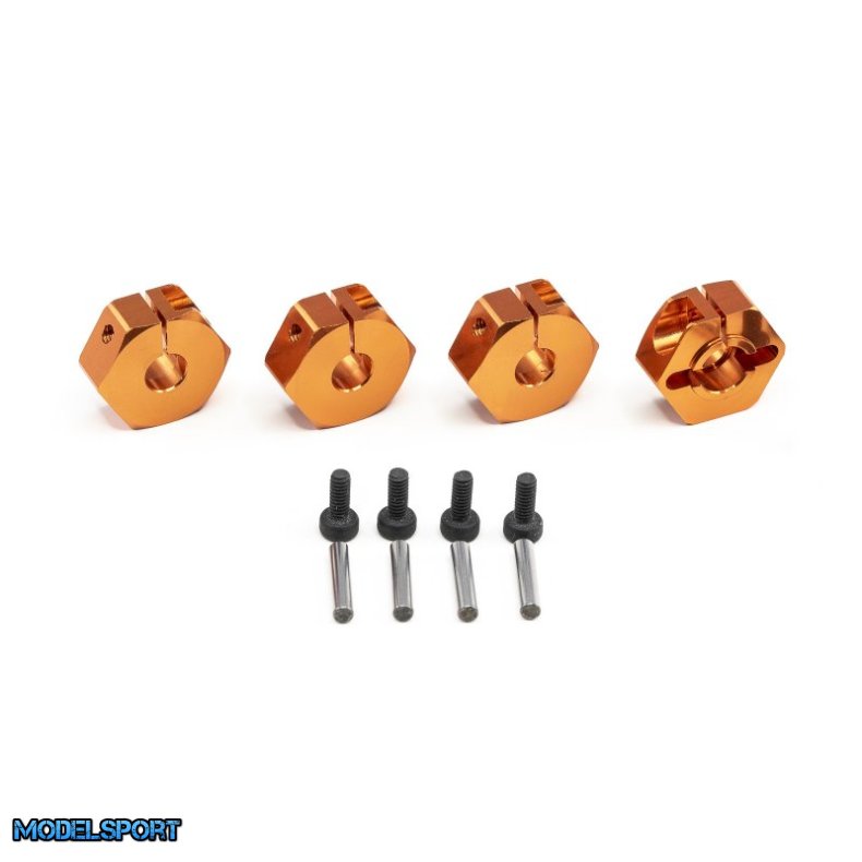 HPI 160241 Aluminium Hex Hub Set Clamp Type (12mm Sport 3)