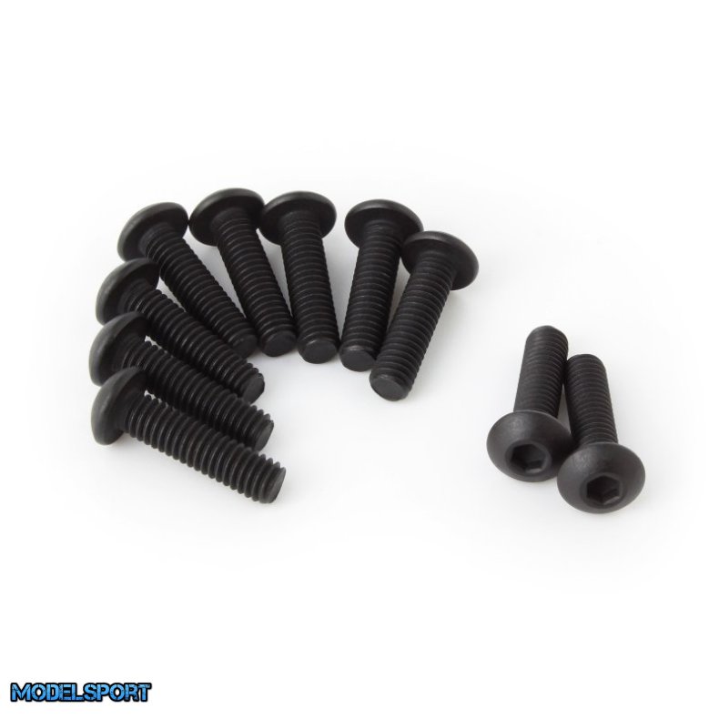 HPI 160319 Button Head Screw M4x15mm (Hex Socket/10pcs)