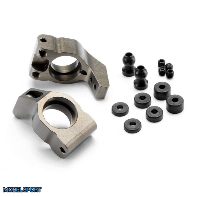 HPI 160328 Aluminum Rear Hub Carrier Set (0 Degree)