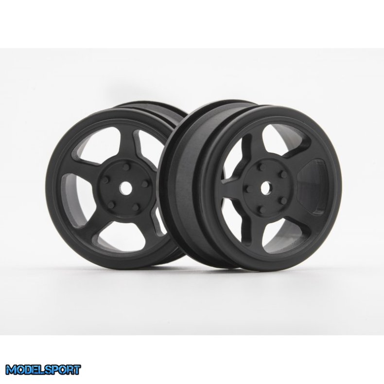 HPI 160336 VINTAGE TA2 26mm BLACK 0mm OFFSET (Pr)