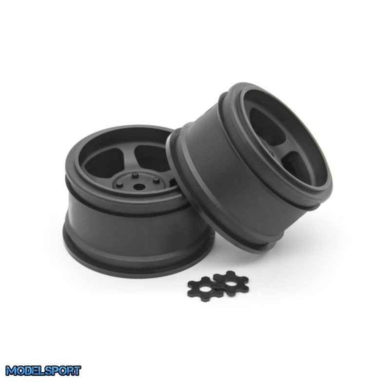 HPI 160337 VINTAGE TA2 31mm BLACK 6mm OFFSET (Pr)