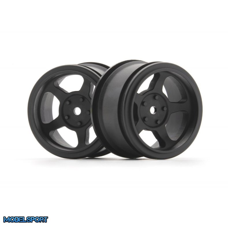 HPI 160337 VINTAGE TA2 31mm BLACK 6mm OFFSET (Pr)