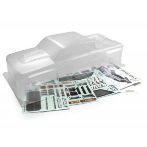 HPI 160366 GTXL-6 Kingcab Clear Truck Body (Savage XL)