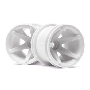 HPI 2100 Super Star MT Wheels Front (White/2.2In/2Pcs)