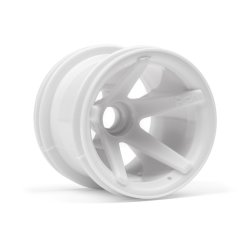 HPI 2100 Super Star MT Wheels Front (White/2.2In/2Pcs)