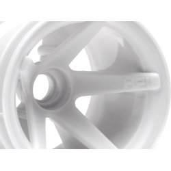 HPI 2100 Super Star MT Wheels Front (White/2.2In/2Pcs)