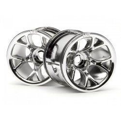 HPI 2197 Mt Mesh Wheel (Chrome)