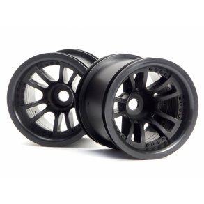 HPI 3051 Split 5 Truck Wheel (Black/2Pcs)