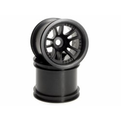 HPI 3051 Split 5 Truck Wheel (Black/2Pcs)