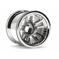 HPI 3052 Split 5 Truck Wheel (Chrome/2Pcs)