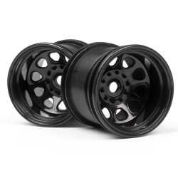 HPI 3061 Classic King Wheel Black (2.2In/2Pcs)