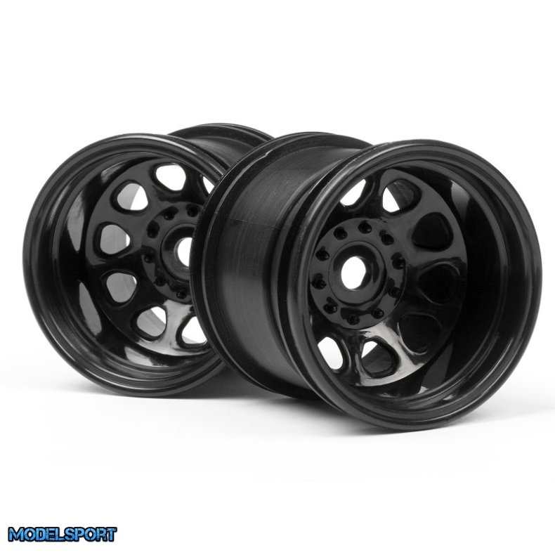 HPI 3061 Classic King Wheel Black (2.2In/2Pcs)