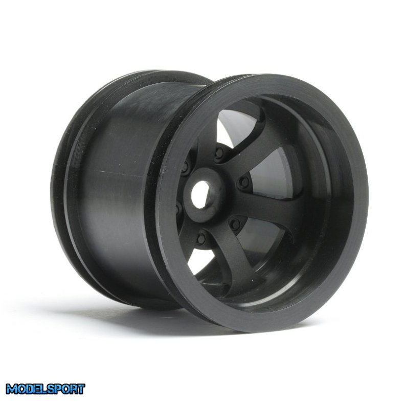 HPI 3094 Scorch 6-Spoke Wheel Black (2.2In/55X50mm/2Pcs)