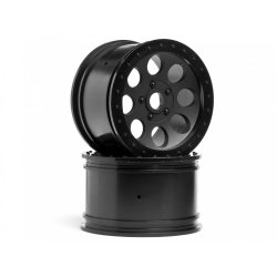 HPI 3186 Mag-8 Wheel Black (83X56mm/2Pcs)