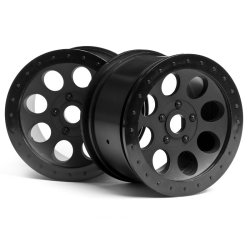 HPI 3186 Mag-8 Wheel Black (83X56mm/2Pcs)