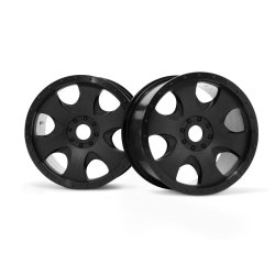 HPI 3191 Warlock Wheel Black (83X56mm/2Pcs)