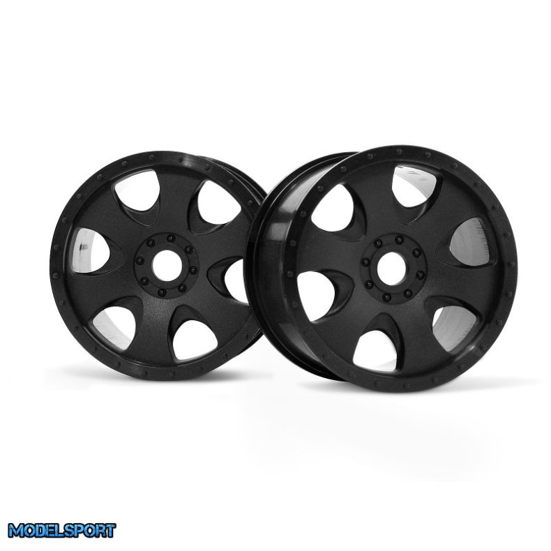 HPI 3191 Warlock Wheel Black (83X56mm/2Pcs)