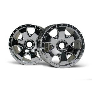 HPI 3192 Warlock Wheel Chrome (83X56mm/2Pcs)