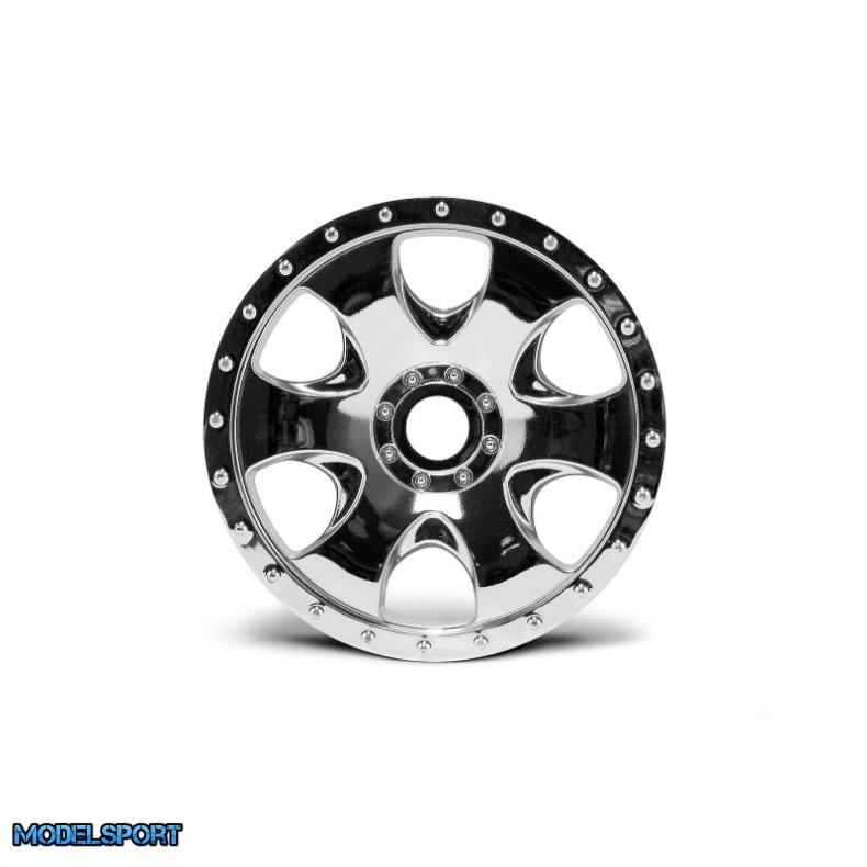 HPI 3192 Warlock Wheel Chrome (83X56mm/2Pcs)