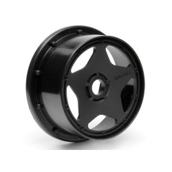 HPI 3221 Super Star Wheel Black front (120X60mm/2Pcs)