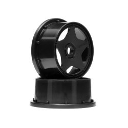 HPI 3221 Super Star Wheel Black front (120X60mm/2Pcs)
