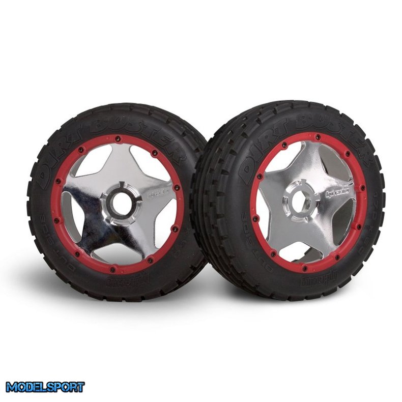 HPI 3224 Super Star Wheel Shiny Chrome (120X60mm/2Pcs/)