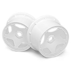 HPI 3225 Super Star Wheel White (120X75mm/2Pcs)