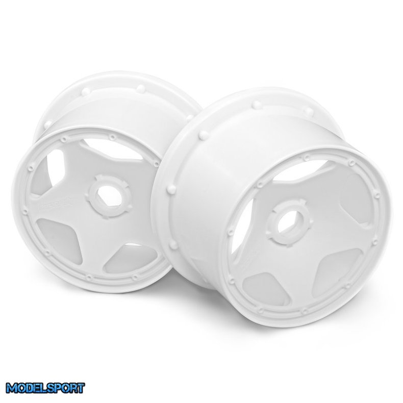 HPI 3225 Super Star Wheel White (120X75mm/2Pcs)