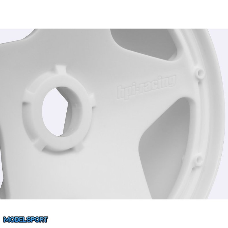 HPI 3225 Super Star Wheel White (120X75mm/2Pcs)