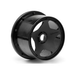 HPI 3226 Super Star Wheel Black Rear (120 X 75mm/2Pcs)