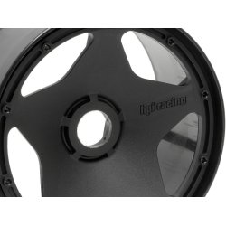 HPI 3226 Super Star Wheel Black Rear (120 X 75mm/2Pcs)