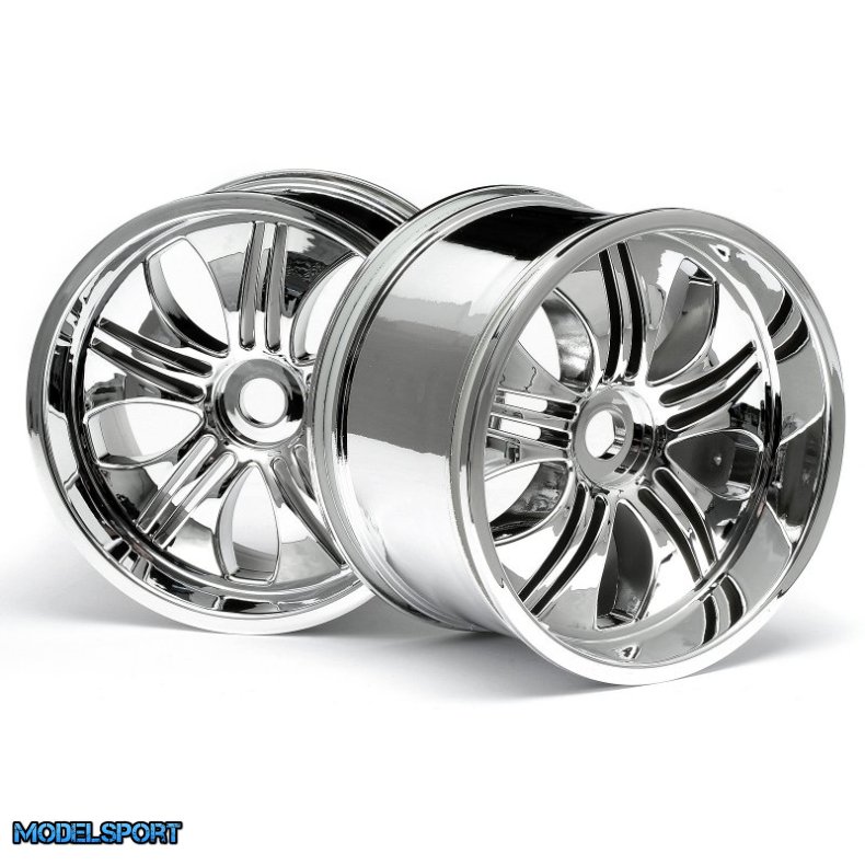 HPI 3252 Tremor Wheel Chrome (115X70mm 7Inch/2Pcs)