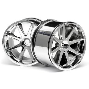 HPI 3257 Blast Wheel Chrome (115X70mm 7Inch/2Pcs)