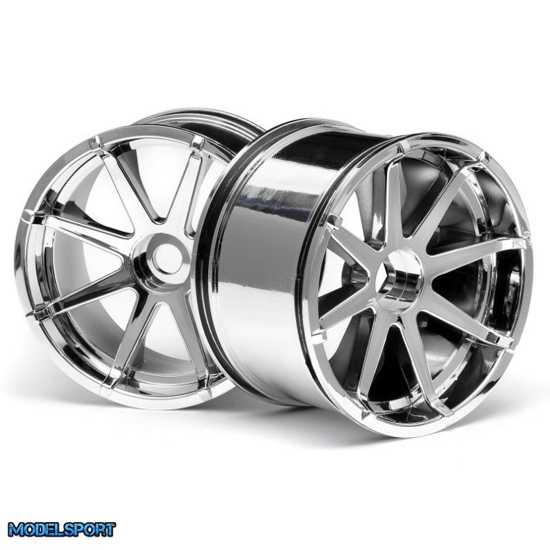 HPI 3257 Blast Wheel Chrome (115X70mm 7Inch/2Pcs)
