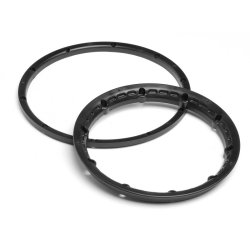 HPI 3271 Heavy Duty Wheel Bead Lock Rings (Black/For 2 Whl)
