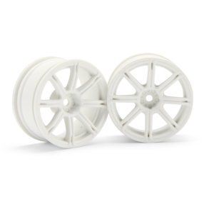 HPI 3303 Work Emotion Xc8 Wheel 26mm White (3mm Offset)