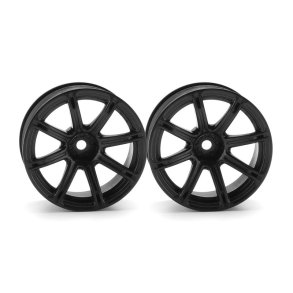 HPI 3308 Work Emotion Xc8 Wheel 26mm Black (9mm Offset)