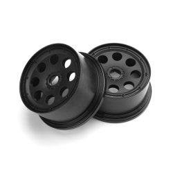 HPI 3336 Outlaw Wheel Black (120X65mm/-10mm Offset/2Pcs)