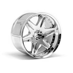 HPI 3344 Lp32 Wheel Work Ls406 Chrome (2Pcs)