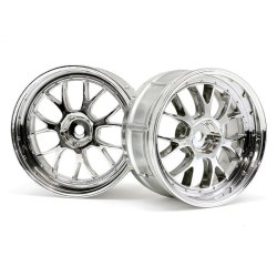 HPI 33459 Lp29 Lm-R Wheel Chrome (2Pcs)