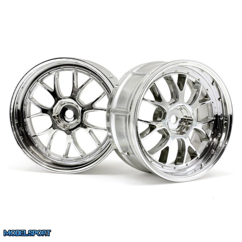 HPI 33459 Lp29 Lm-R Wheel Chrome (2Pcs)