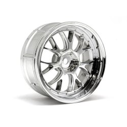 HPI 33459 Lp29 Lm-R Wheel Chrome (2Pcs)