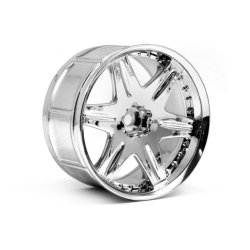 HPI 3345 Lp35 Wheel Work Ls406 Chrome (2Pcs)