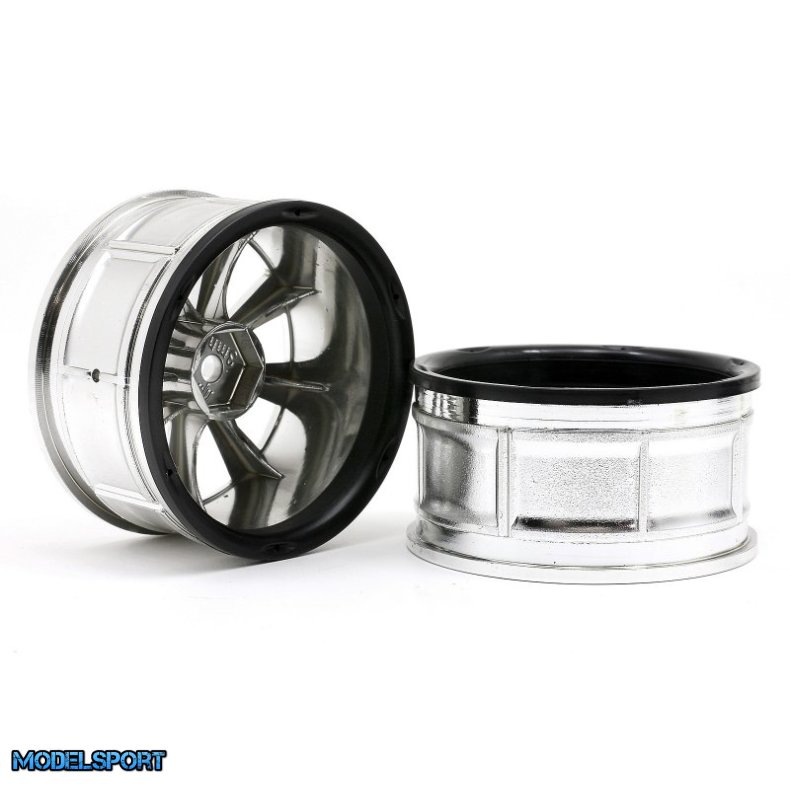 HPI 33462 Lp29 Wheel Atg Rs8 Chrome (2Pcs)
