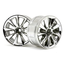 HPI 33463 Lp32 Wheel Atg Rs8 Chrome (2Pcs)