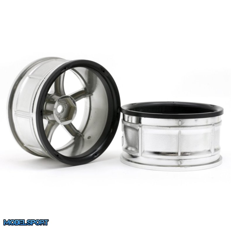 HPI 33465 Lp29 Wheel Yokohama Avs Model T6 Chrome (2Pcs)