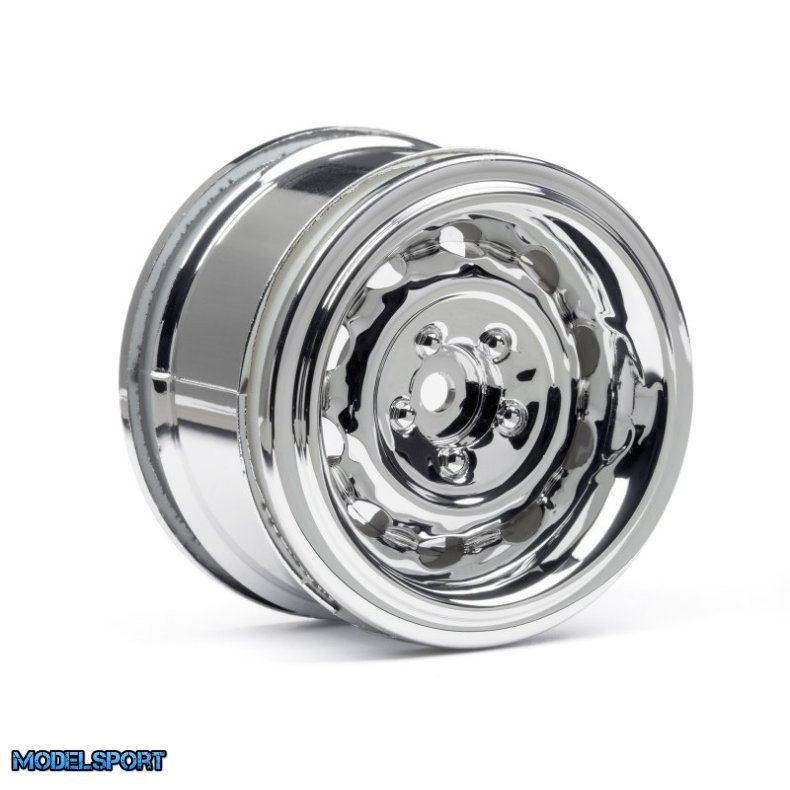 HPI 33473 Vintage Wheel Cc Type 31mm Chrome 6mm Offset